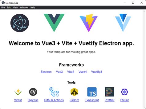 electron vuetify